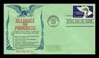US COVER ALLIANCE FOR PROGRESS FIRST DAY ISSUE SCOTT 1234 KHOL KRAFT CACHET