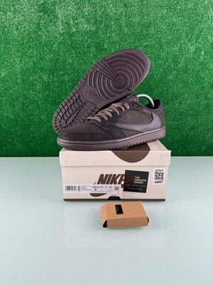 Size 8.5 - Travis Scott x Air Jordan 1 Retro OG SP Low Velvet Brown CLEAN!