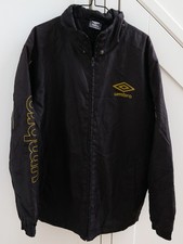 Vintage Umbro Windbreaker Jacket - Black - XL