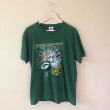 Vintage Green Bay Packers Shirt Size L Monday Night Football 90's 1995