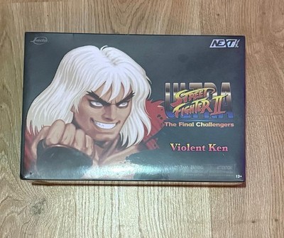 Jada Toys Ultra Street Fighter 2 The Final Challengers Violent Ken - Neu in OVP