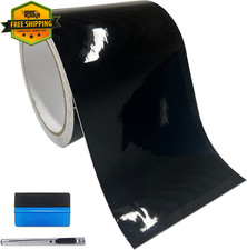 High Gloss Black Vinyl Wrap Chrome Delete Kit 3x30ft Window Door Trim Tool High Gloss Black Vinyl Wrap Chrome Delete Kit 3x30ft Window Door Trim Tool