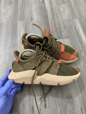 Adidas Prophere Trace Olivgrün & Orange Sneaker Damen Größe UK 5,5 38,5 EUR