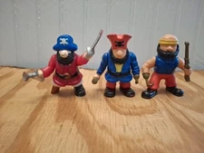 Fisher Price Great Adventures Pirates Figure And 2 Other Pirates Unmarked See 📷