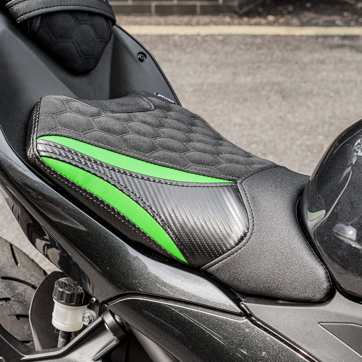 Ninja　WOLFLINEシート Ninja WOLFLINEシート Wolfline Driver Pillion Full Set Seats