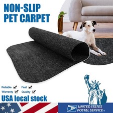 2mm Pet Food Mat Cat Dog Puppy Feeding Non Slip Waterproof Bowl Mat 25x79in