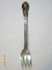 Lunt Sterling Cocktail Seafood Pickle Olive Fork-American Victorian Pattern