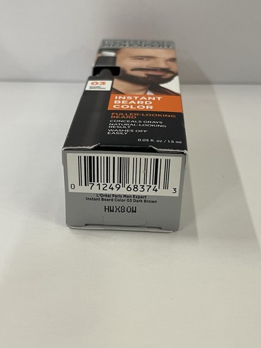 L’Oreal Men Expert Instant Temporäre Bartfarbe, Bartfüller #03 Dunkelbraun - Bild 9 von 10