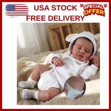 Reborn Baby Dolls Silicone Full Body 20 Inch Waterproof Realistic Newborn Baby