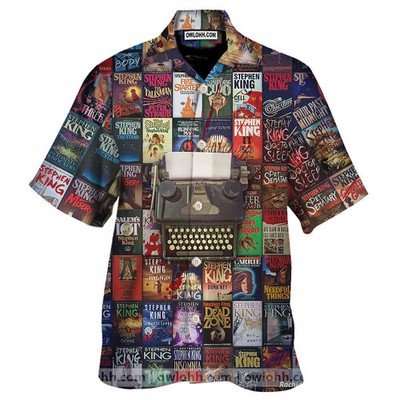 Stephen King Legacy Hawaiian Shirt Short Sleeves For Men Women