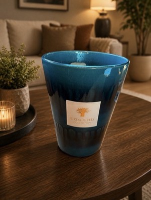 Baobab Candle Elementos Ocean Scented 9.5 x7.5  9.5lbs