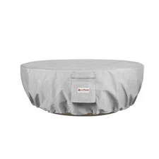Real Flame A539 Riverside Fire Bowl Protective Cover - Grey
