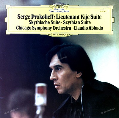 Serge Prokofieff ... C. Abbado - Lieutenant Kijé Suite - Scythian Suite LP .