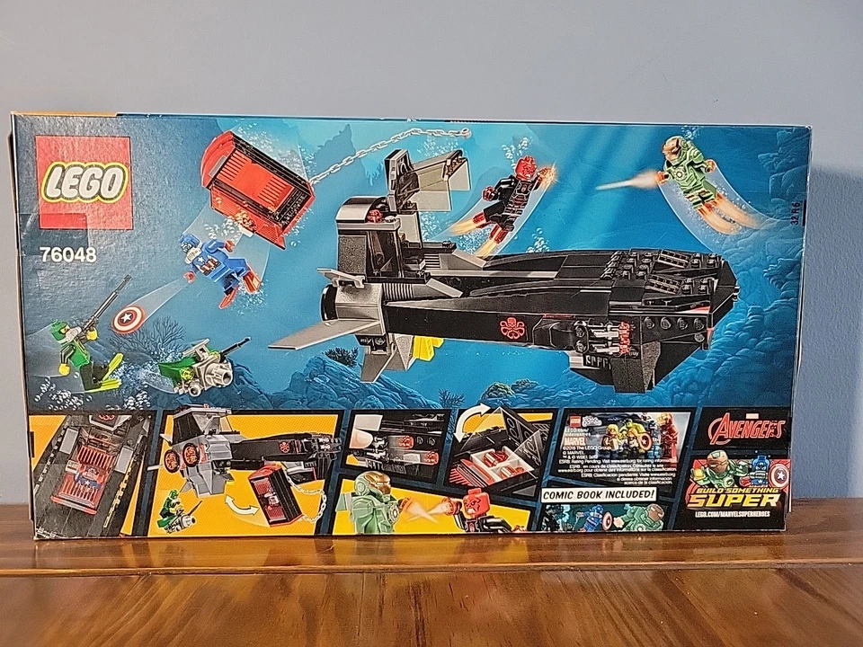 LEGO Marvel - Iron Skull Sub Attack (76048), ¡NISB! Foto 2 de 4