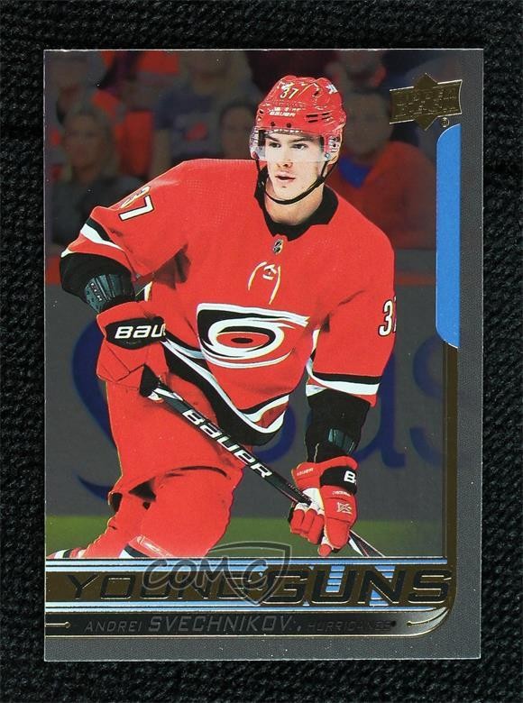 2018-19 Upper Deck Young Guns Silver Foil Andrei Svechnikov #451 0tq9