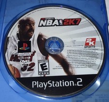 NBA 2K7 Sony PlayStation 2 PS2 Game Disc Only E 2K Sports NTSC-U/C Basketball