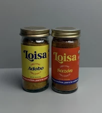 LOISA Sazon & Adobo Seasoning 2.3 oz Organic Mexican Ethnic Cooking 2027 Sealed