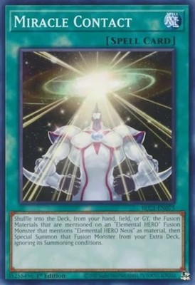 Yugioh! Miracle Contact - BLC1-EN075 - Common - 1st Edition Near Mint, English