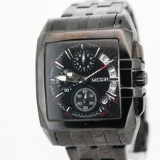 Megir M:2018 Oversized Mens Sport Chronograph...