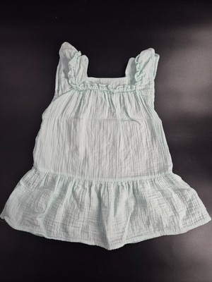 Cat & Jack - Atmungsaktives Kleid 100% Baumwolle Gr. 92 (1,5/2 J) Sommer Mädchen