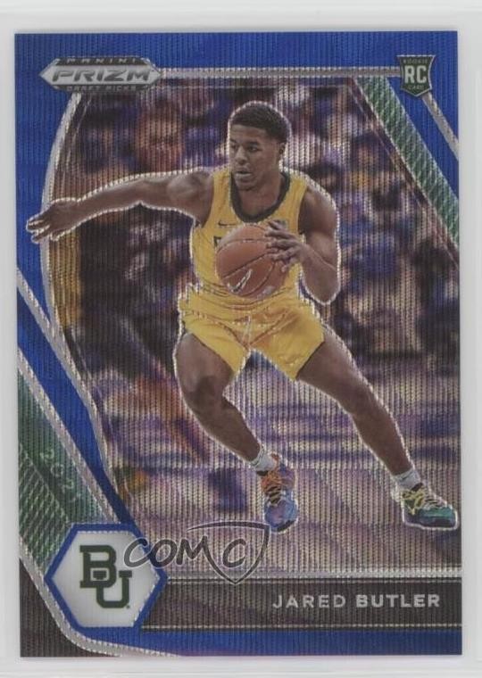 2021 Panini Prizm Draft Picks Blue Wave 83/249 Jared Butler #30 Rookie RC 0m1w