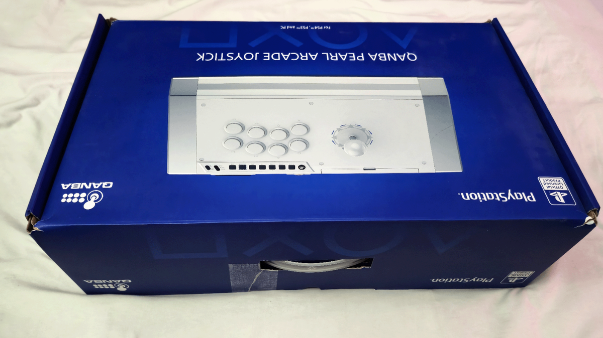 Qanba Q3 Obsidian Arcade Joystick - Pearl for sale online | eBay