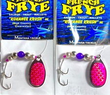Kokanee Spinners (2): uv “UTAH SHINER”