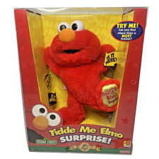 Fisher-Price Sesame Street Tickle Me Elmo Surprise Plush Medium