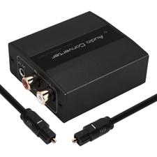 2X(Optical to  Converter Audio Converter Digital to Analog Audio Coaxial to9394