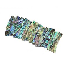 2x Abalone Guitar Rosette Inlay 4.33"x.12"x.06" 110x3x1.5mm Luthier 2A