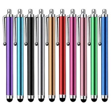 Stylus Pen 10 Pack Universal Capacitive Touch Screen Pens for Tablets, iPad