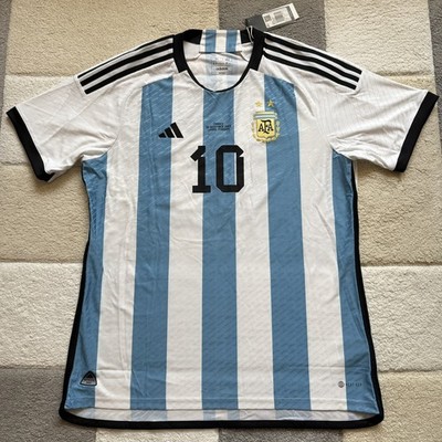 RARE Official Messi Adidas Authentic Heat.Rdy Argentina Shirt World Cup 2022. XL