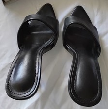 Women s Black Open-Toe Heeled Sandals Chic Elegant
