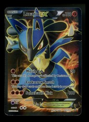 Lucario EX 107/111 Full Art Holo Furious Fists