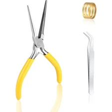 Extra Long Needle Nose Pliers 6-Inch for Jewelry Making Industrial Mechanical