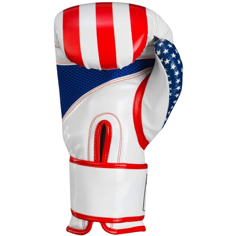 Title Boxing Infused Foam Combat USA Hook and Loop Training Gloves - Image 4 of 4