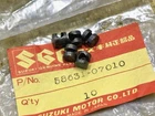Suzuki AS50 A100 B100 RV90 T125 TS50 TS75 TS90 TS100 Throttle End Piece NOS x5