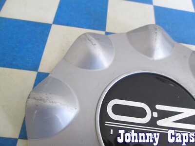 Qty X1 OZ Italy Custom Metalic Silver Wheel Center Cap Hub. Part  