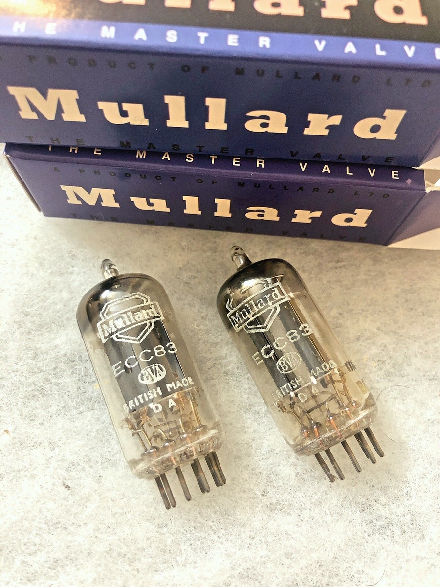 Mullard ECC83 ブラックバーン工場製 ヴィンテージ 真空管 Yahoo!オークション -「Mullard ECC83」の落札相場・落札価格