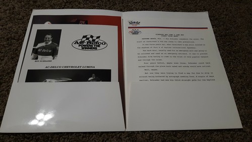 Ken Schrader 1993 AC-Delco MEDIA GUIDE - Picture 2 of 3