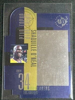 1996 UD3 Shaquille O'Neal #34 Lakers Magic Heat HOF INSERT