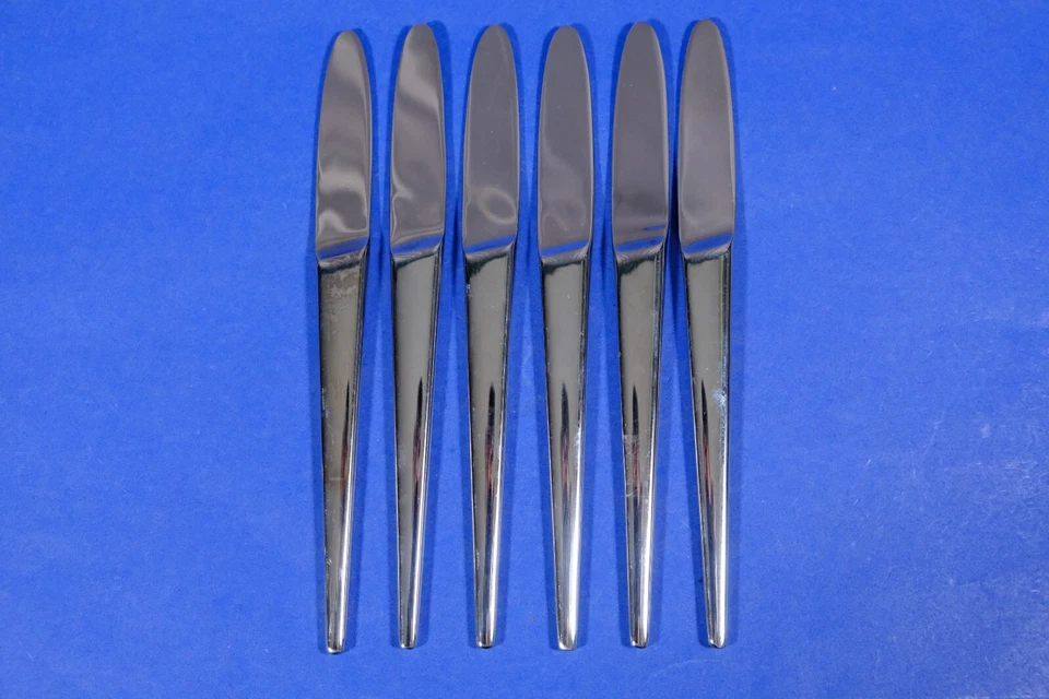 "6 cuchillos de cena de acero inoxidable Retroneu Everyday RTR34 9 3/8"" Corea" Foto 3 de 3