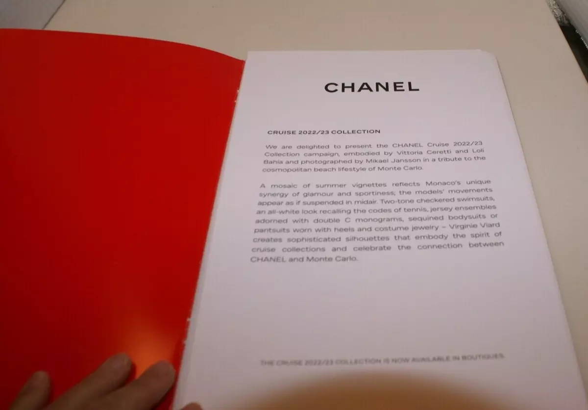 CHANEL CRUISE 2022-2023 COLLECTION BOOKLET