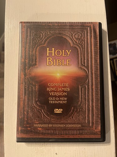 Holy Bible Complete King James Version Old & New Testament DVD Stephen ...