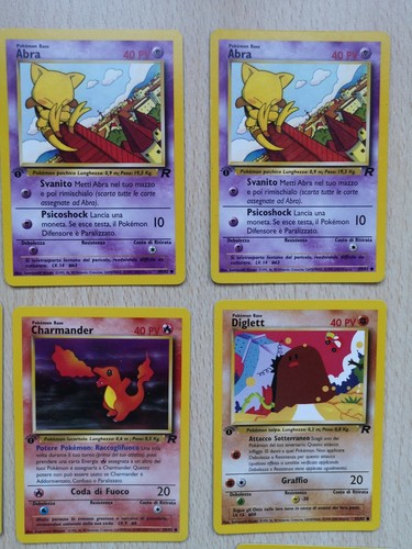 TEAM ROCKET SET POKEMON (SINGOLE, PRIMA EDIZIONE, NON COMUNI) - SCONTI - Foto 131 di 378