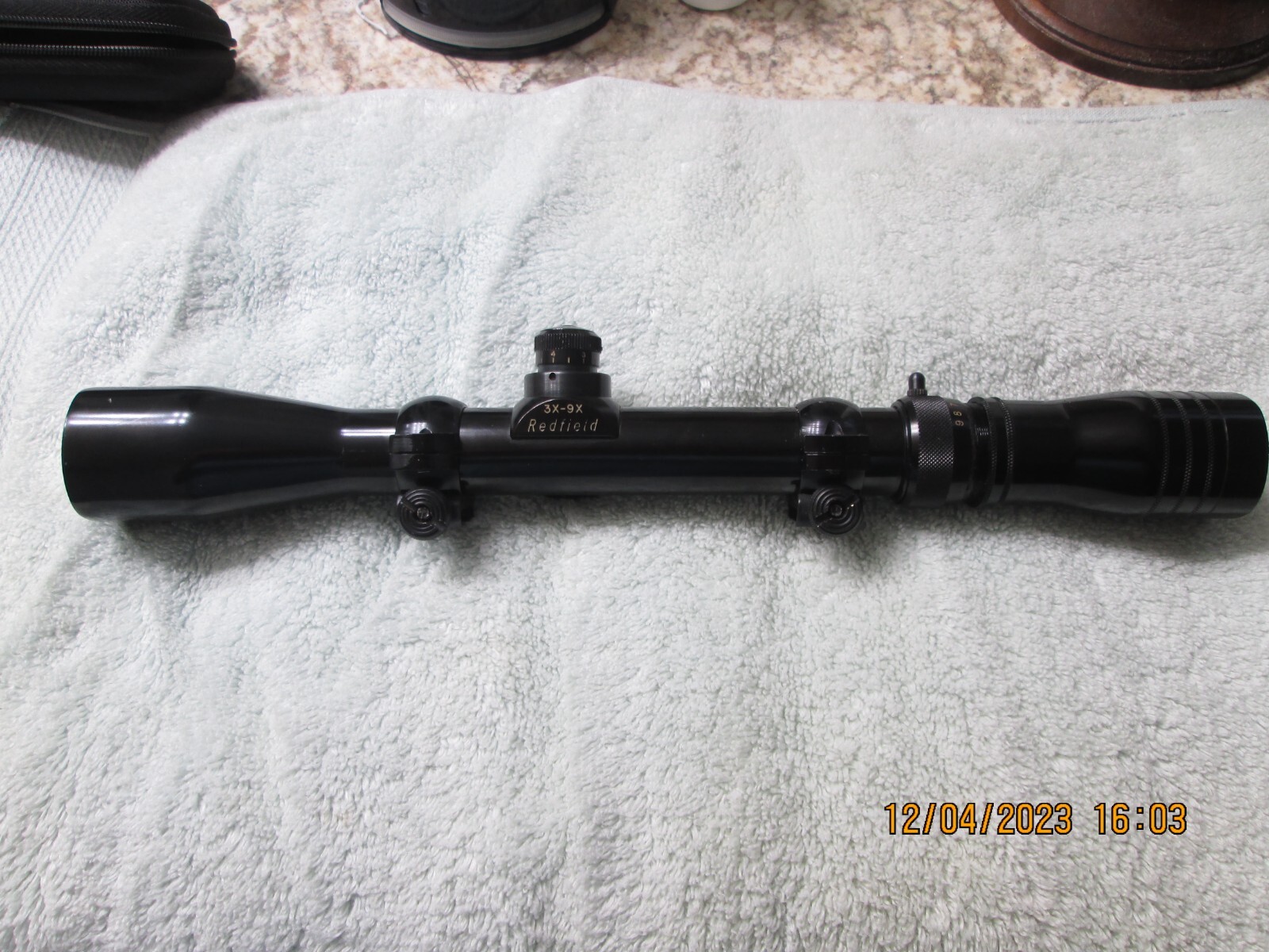 Redfield rifle scope low profile 3x9 accutrac nice. eBay