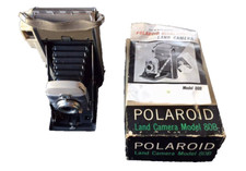 Vintage Polaroid Highlander Land Camera 80B Original Box Manual 1959 Untested