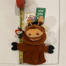 Disney Store Lion King 10" Pumbaa Hand Puppet New with Tags