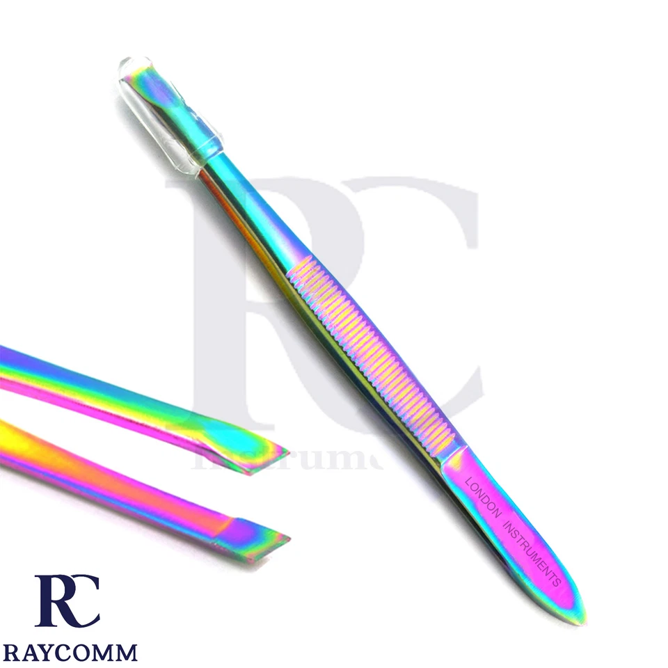 Eyelash tool Extension Tweezers Beauty Makeup Face Kit Set Of 4 Multi-Color CE - Image 4 of 4