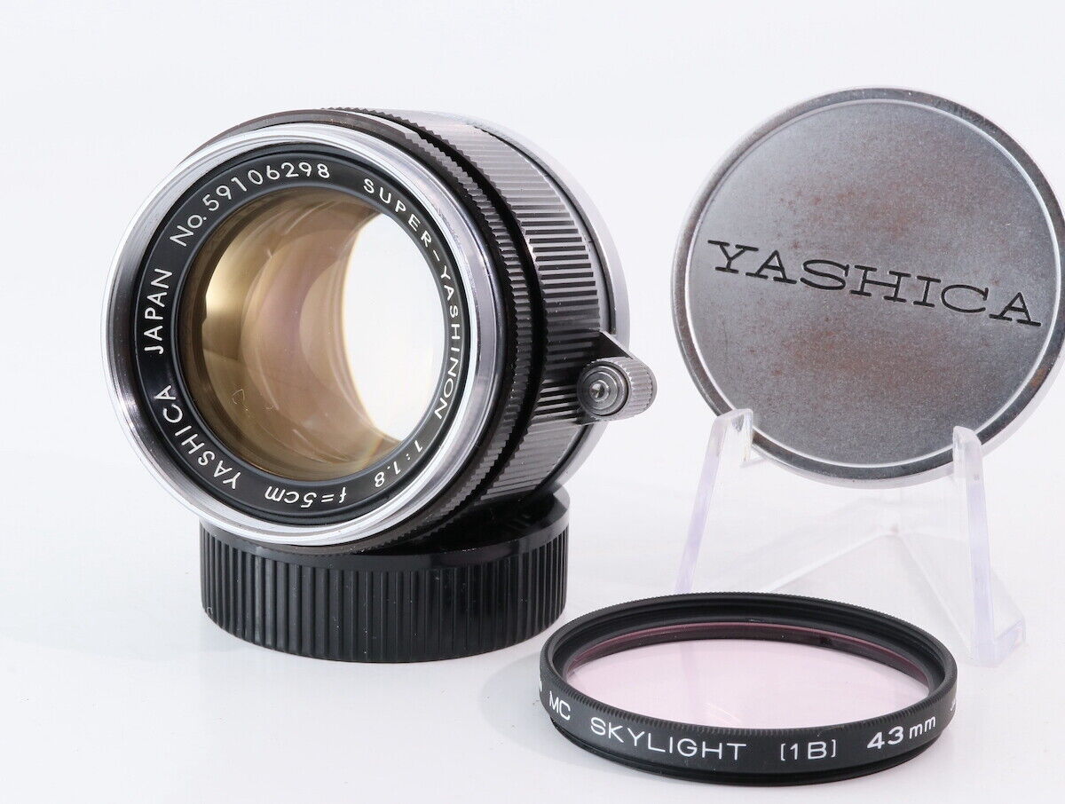 Rare Yashica Super Yashinon 5cm F 1.8 Leica LTM39 Lens Rare Yashica Super Yashinon 5cm F 1.8 Leica LTM39 Lens